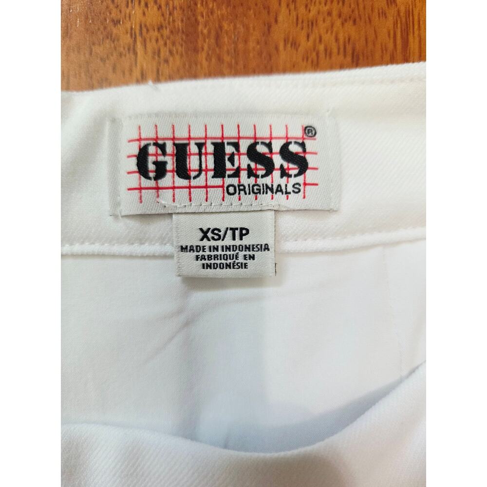 GUESS White Pleated Mini Skirt Size XS - Picture 5 of 8